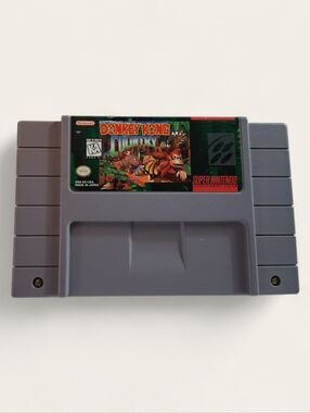 Nintendo Donkey Kong Country SNES Game